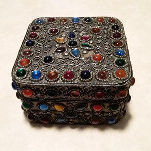 Bejeweled jewel box